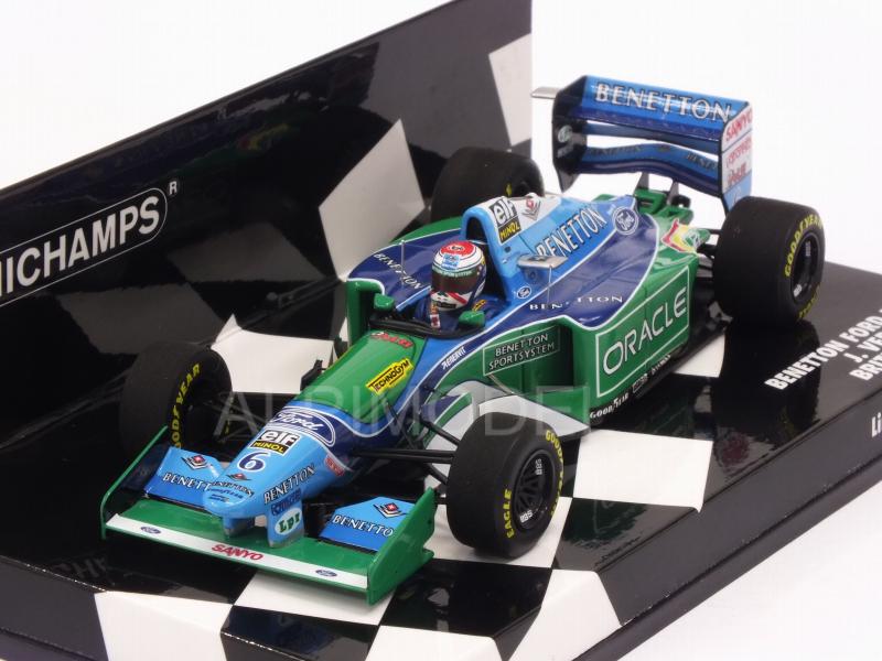 Benetton B194 Ford #6 British GP 1994 Jos Verstappen  (HQ resin) by minichamps