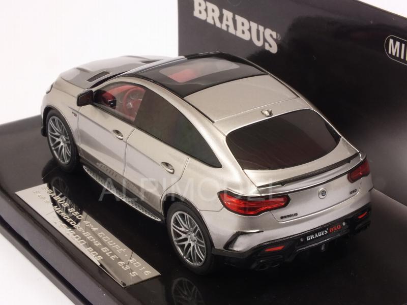 Brabus 850 4x4 Coupe (Mercedes GLE 63S) 2016 (Silver) by minichamps