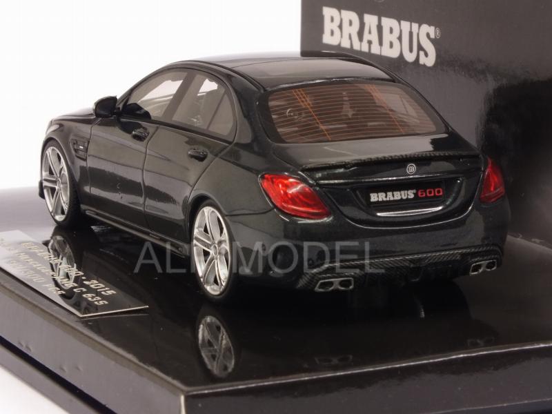 Brabus 600 (Mercedes AMG C63S)  2015 (Black) by minichamps