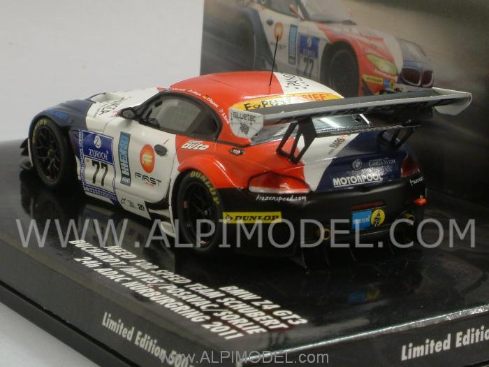 BMW Z4 GT3 Need For Speed Team Schubert #77 ADAC Nurburgring 2011 Buchardt - Mayes - Posavac -Sorlie by minichamps