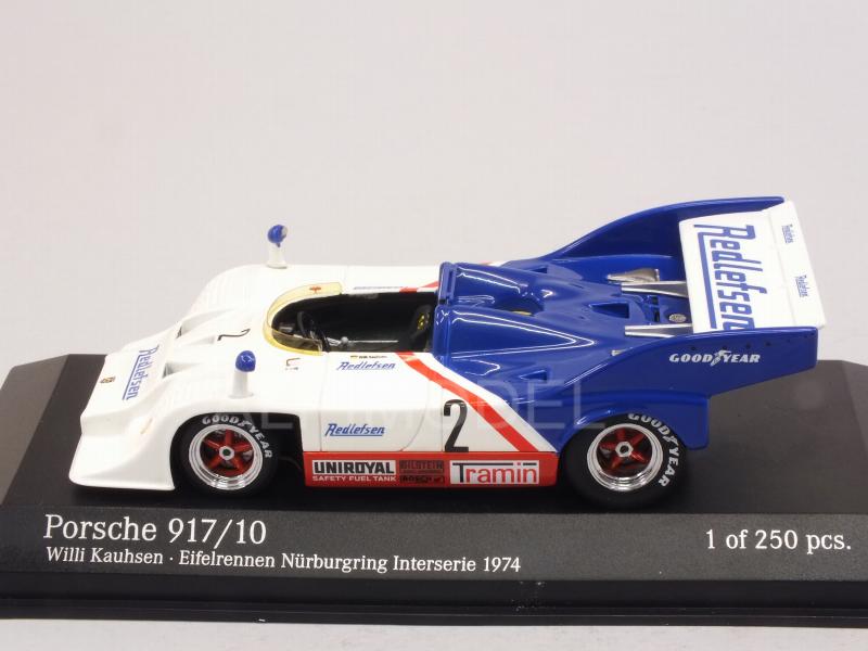 Porsche 917/10 #2 Nurburgring Interserie 1974 Willi Kauhsen  (HQ resin) by minichamps