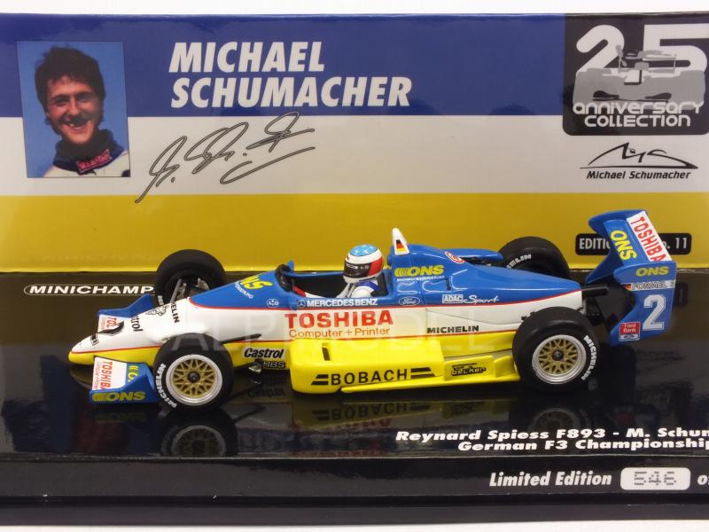minichamps Reynard Spiess F893 #2 German F3 Championship 1989