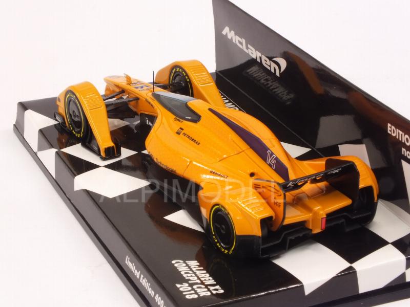 McLaren MP/X2 2018 F1 Concept Car by minichamps