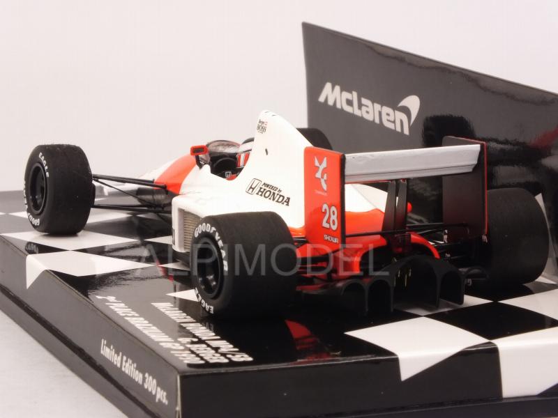 McLaren MP4/5B Honda #28 GP Brasil 1990 Gerhard Berger by minichamps