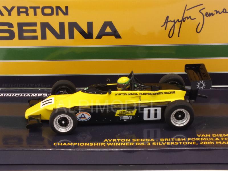 Van Diemen RF82 #11 British FF 2000 1982 Ayrton Senna by minichamps
