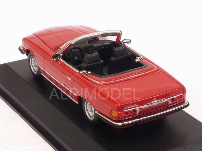 Mercedes 350 SL 1974 (Red)  'Maxichamps' Edition by minichamps