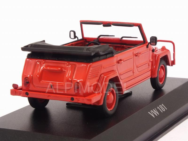 Volkswagen 181 1979 (Red)  'Maxichamps' Edition by minichamps