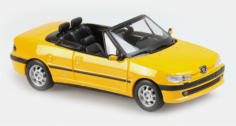 Peugeot 306 Cabriolet Yellow 1998   'Maxichamps' Edition by minichamps