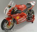 Ducati 996 World Champion Superbike 1999 Carl Fogarty (big scale - 1/6 - 30cm)