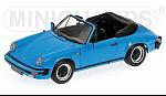 Porsche 911 Carrera Cabriolet 1983 Blue
