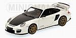 Porsche 911 997 II Gt2 Rs 2011 White With Gold Wheels