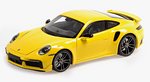 Porsche 911 Turbo S Coupe Sport Design (992) 2021 (Yellow)