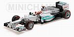 Mercedes F1 W03 Pole Position Monaco GP 2012 Michael Schumacher