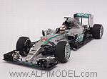 Mercedes W06 Hybrid Winner GP Australia 2015 World Champion Lewis Hamilton