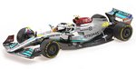 Mercedes W13 AMG #44 GP Miami 2022 Lewis Hamilton by MINICHAMPS