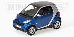 Smart Fortwo 2007 Blue 'Minichamps Car Collection'