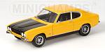Ford Capri RS 1970 right hand drive (Yellow/Black) 'Minichamps Car Collection'