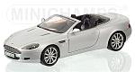 Aston Martin DB9 Cabrio Silver Right Hand Drive 'Minichamps car collection'