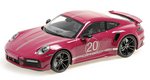 Porsche 911 (992) Turbo S Coupe Sport Design Red 2021 by MINICHAMPS