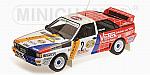 Audi Quattro A2 Winner Int. Avd Sth Hunsruck Rally 1984 Demuth - Lux