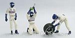 Williams Pit Stop 2000 front tyre change set (1/18 scale)