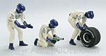 Williams Pit Stop 2000 rear tyre change set (1/18 scale)