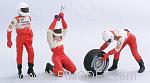 Toyota F1 Pit Stop front tire change set 2002