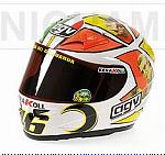 Helmet AGV GP Mugello 2006 Valentino Rossi (scale 1/2 - 14cm )
