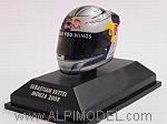 Helmet Sebastian Vettel Monza 2008 (1/8 scale - 3cm)