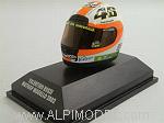 Helmet AGV MotoGP Mugello 2002  Valentino Rossi  (1/8 scale - 3cm)