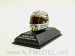 Helmet AGV MotoGP Valencia 2005 World Champion MotoGP 2005 Valentino Rossi  (1/8 scale - 3cm)