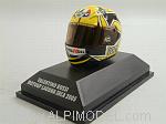 Helmet AGV Valentino Rossi Laguna Seca World Champion Motogp 2005 (1/8 scale - 3cm)