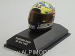 Helmet AGV Valentino Rossi World Champion GP 250 1999 (1/8 scale - 3cm)