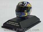 Helmet AGV Asino/Donkey MotoGP Misano 2009 Valentino Rossi  (1/8 scale - 3cm)