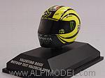 Helmet AGV MotoGP Test Valencia 2010 Valentino Rossi (1/8 scale - 3cm)