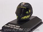 Helmet AGV MotoGP Test Sepang 2012 Valentino Rossi (1/8 scale - 3cm)