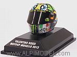 Helmet AGV MotoGP Mugello 2013 Valentino Rossi (1/8 scale - 3cm)