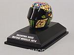 Helmet AGV MotoGP Mugello 2014 Valentino Rossi  (1/8 scale - 3cm)
