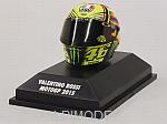 Helmet AGV MotoGP 2015 Valentino Rossi  (1/8 scale - 3cm)