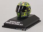 Helmet AGV MotoGP Test Sepang 2015 Valentino Rossi  (1/8 scale - 3cm)