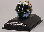 Helmet AGV MotoGP Test Sepang 2016 Valentino Rossi  (1/8 scale - 3cm)