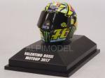 Helmet AGV MotoGP 2017 Valentino Rossi  (1/8 scale - 3cm)
