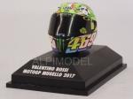 Helmet AGV MotoGP Mugello 2017 Valentino Rossi  (1/8 scale - 3cm)