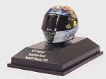 Helmet AGV MotoGP Misano 2018 Valentino Rossi by MINICHAMPS