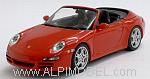 Porsche 911 Carrera S Cabriolet Type 997 2005 (Indian Red)