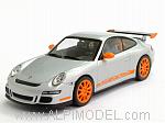 Porsche 911 GT3 RS 2006 (Artic Silver/Orange)