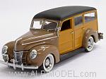 Ford Deluxe Woody 1940 (Brown)