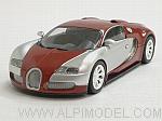 Bugatti Veyron Centenaire 2009 (Red/Chrome) by MINICHAMPS