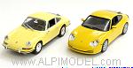 Porsche 911 1963/2003 Anniversary Set  (2 cars)(Yellow)