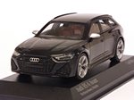 Audi RS6 Avant 2019 (Black Metallic) by MINICHAMPS